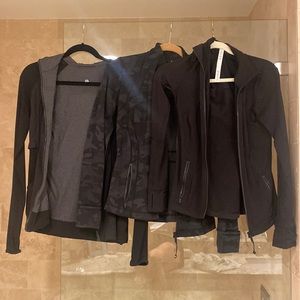 3 Lululemon Jackets size 6
